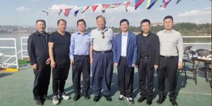 中國黃河文化經(jīng)濟發(fā)展研究會何光暐會長一行赴我市考察交流，與文旅集團達成戰(zhàn)略合作