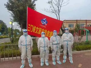 市文旅集團(tuán)一線戰(zhàn)“疫”之：北方游船員工化身“大白”，守護(hù)隔離點(diǎn)群眾安全